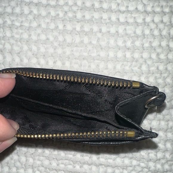 Black Michael Kors Zipper Pouch - Picture 3 of 3